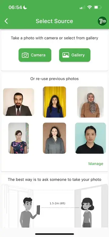 7ID: Szaúd-Arábia Visa Photo Maker