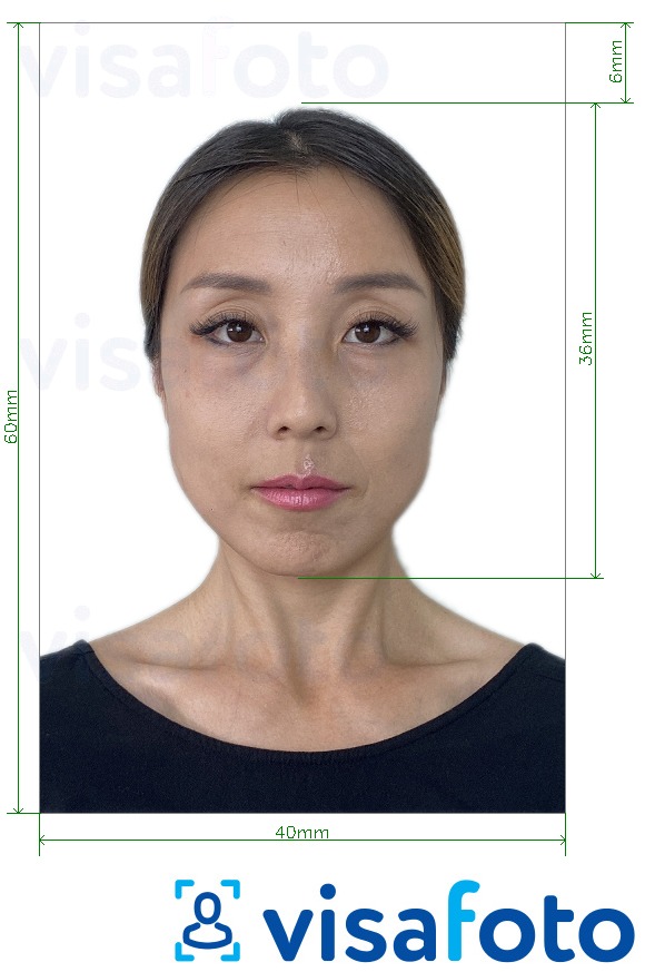 Esempio di foto per Riprendi il Giappone 4x6 cm con specifiche delle dimensioni esatte