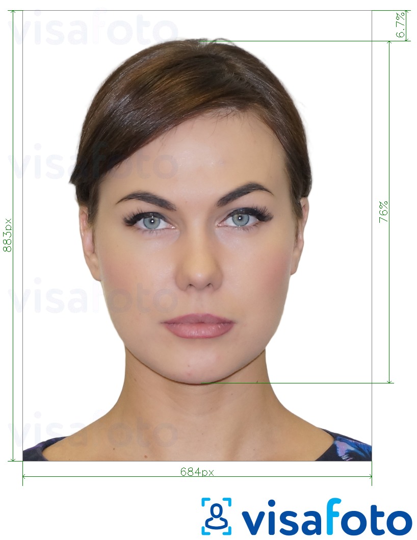 Esempio di foto per __name__ con specifiche delle dimensioni esatte