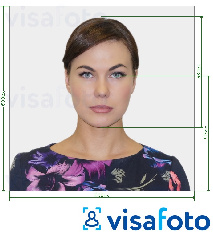 Esempio di foto per Carta d'identità con foto della LeTourneau University 360x375 px con specifiche delle dimensioni esatte