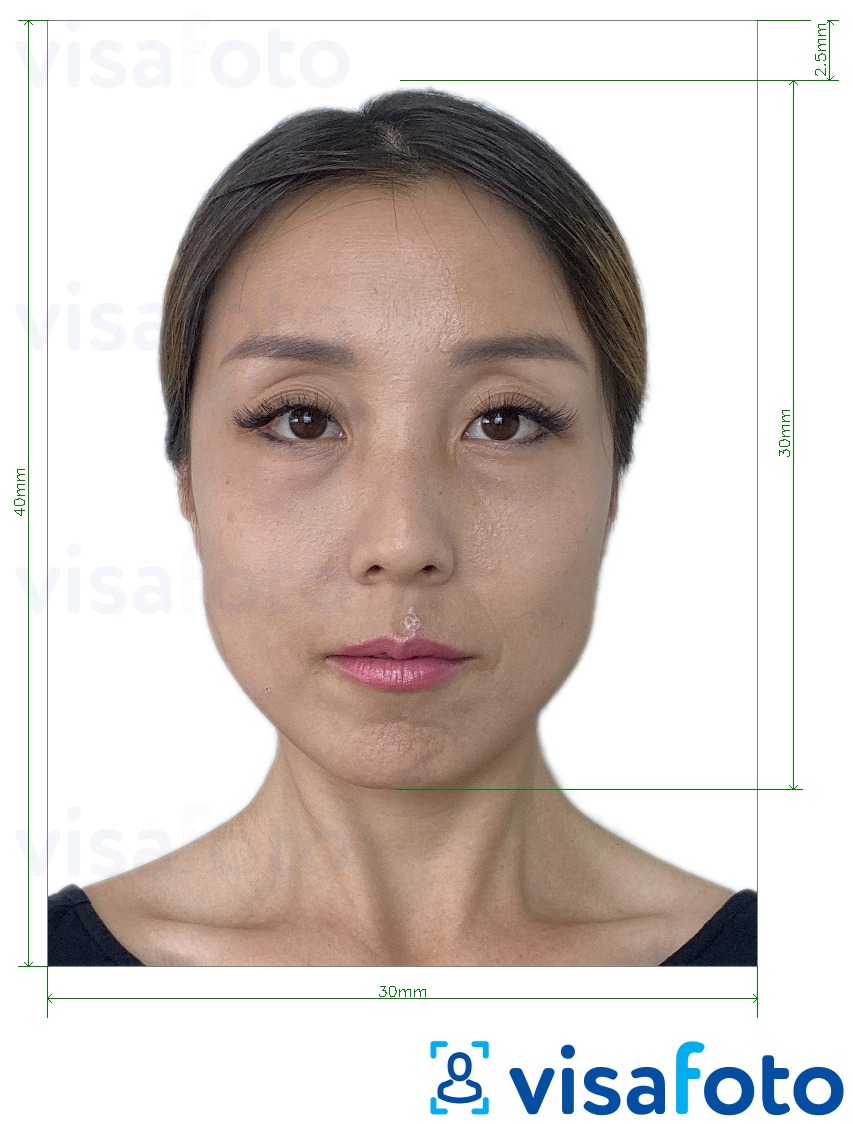 Esempio di foto per __name__ con specifiche delle dimensioni esatte